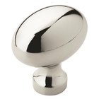 Oversized Hollow Knob in Polished Chrome