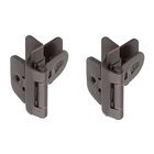 Double Demountable 3/8" Inset Hinge (Pair) in Oil Rubbed Bronze