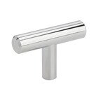 1 15/16" (49mm) Long Knob in Polished Chrome