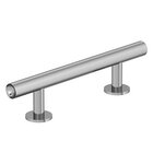 3" Centers Radius Cabinet Pull In Polished Chrome