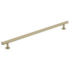 12 5/8" Centers Radius Cabinet Pull In Golden Champagne