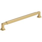 10 1/16" Centers Stature Cabinet Pull In Champagne Bronze