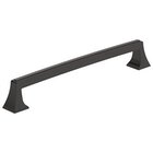 8" Centers Mulholland Cabinet Pull In Black Bronze