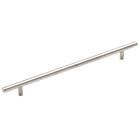 Brushed Stainless Steel Bar Pull ( 13.23" O/A ) 256mm Centers